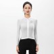 Rockbros 15110012005 ROAD TO SKY Women's Cycling Jersey, Long Sleeve, L - White