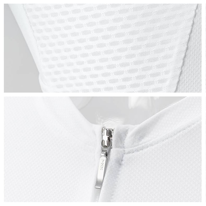 Rockbros 15110012005 ROAD TO SKY Women's Cycling Jersey, Long Sleeve, L - White