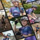 Rockbros 15110006003 TVI S women&amp;#39;s cycling jersey - navy blue