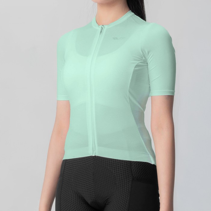Rockbros 15210007004 TVI M women&amp;#39;s cycling jersey - green