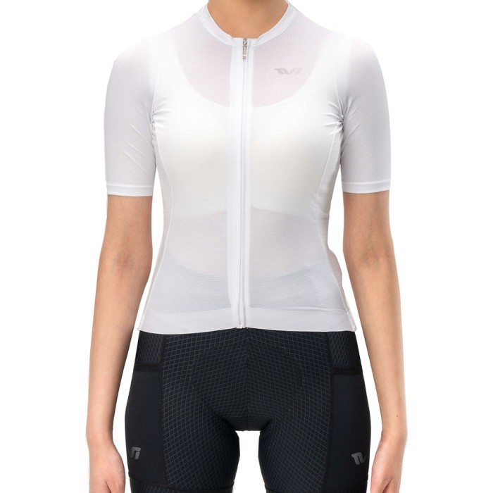 Rockbros 15210007010 TVI M women&amp;#39;s cycling jersey - white