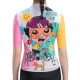 Rockbros 15210005003 S Women&amp;#39;s Cycling Jersey with Print - White