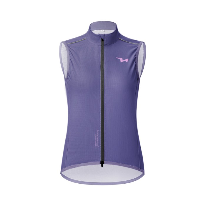 Rockbros MJ008 TVI Windproof Women&amp;#39;s Cycling Vest M - Purple