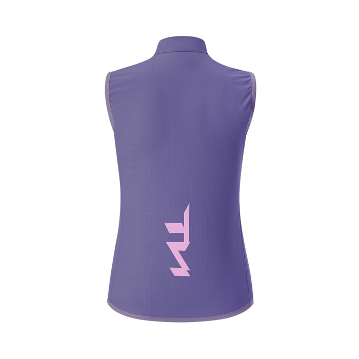 Rockbros MJ008 TVI Windproof Women&amp;#39;s Cycling Vest L - Purple