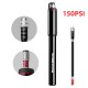 Rockbros SMART-B 150 PSI Mini Bicycle Pump for Presta and Schrader Valves - Black