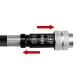 Rockbros SMART-B 150 PSI Mini Bicycle Pump for Presta and Schrader Valves - Black