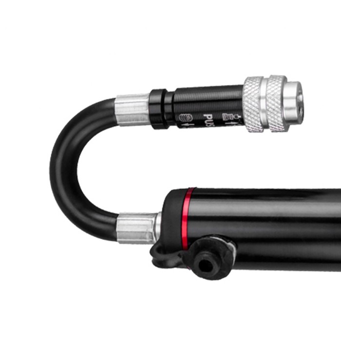 Rockbros SMART-B 150 PSI Mini Bicycle Pump for Presta and Schrader Valves - Black
