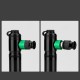 Rockbros HQ-75D-CO2 Manual/Aluminum CO2 Pump - Black