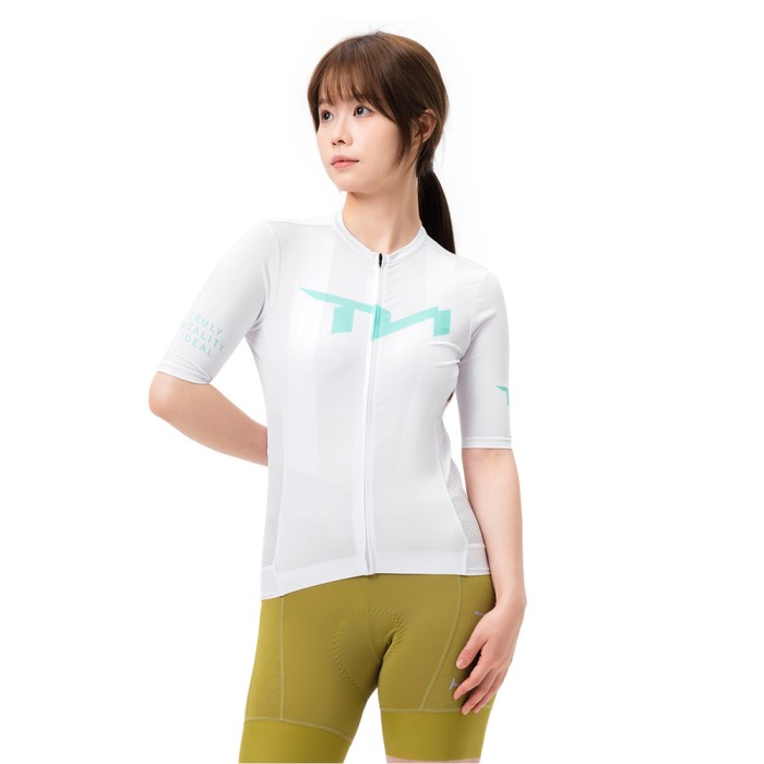 Rockbros YDDX012-1 TVI M Women&amp;#39;s Cycling Jersey - White