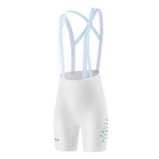 Rockbros YDDK017-1 TVI Women&amp;#39;s Cycling Shorts with Bib and Pad Size S - White