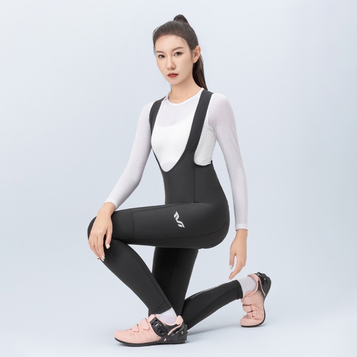 Rockbros YDCK005 TVI Women&amp;#39;s Cycling Bib Shorts with Pad L - Black