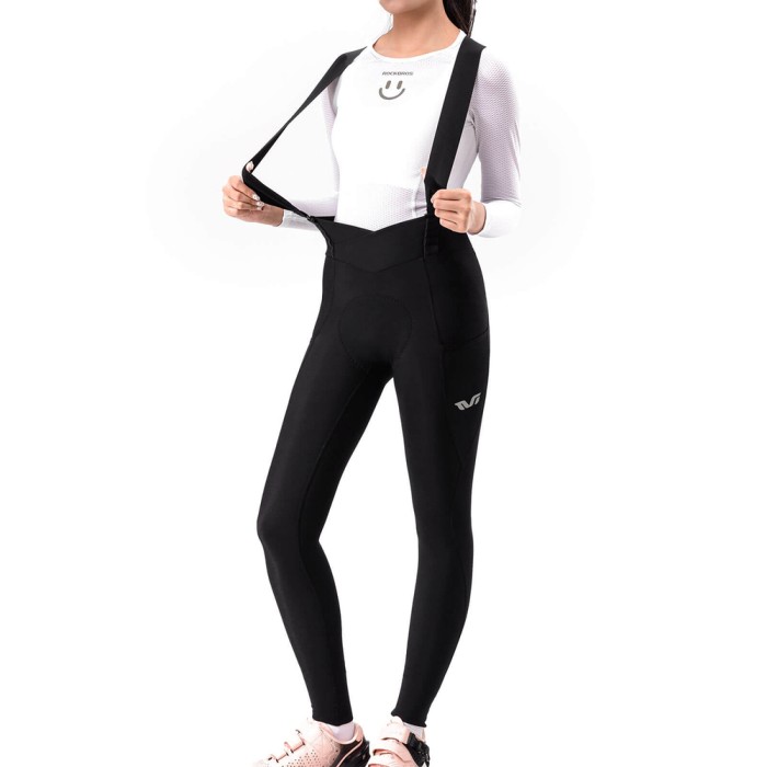 Rockbros YDCK006 TVI Women&amp;#39;s Cycling Bib Shorts with Pad M - Black