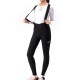 Rockbros YDCK006 TVI Women&amp;#39;s Cycling Bib Shorts with Pad Size L - Black