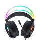 Wozinsky WSG-1118 Wired Gaming Headphones with Microphone and RGB Backlight - Black
