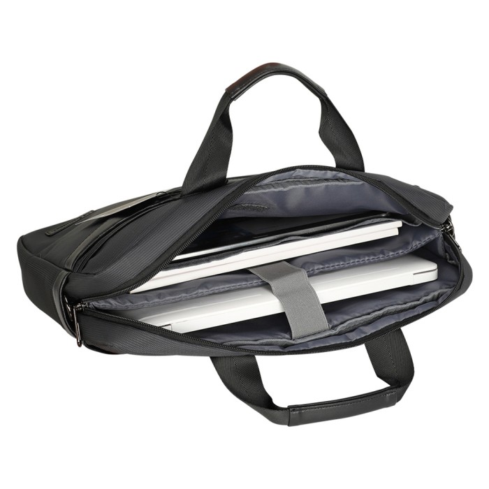 Wozinsky WET-15 15.6" Laptop Bag with Handle and Adjustable Shoulder Strap - Black