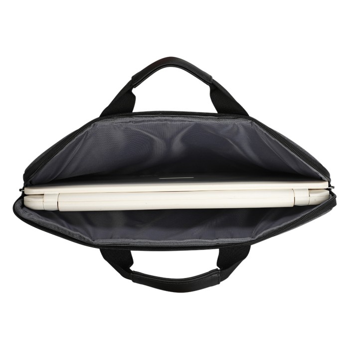 Wozinsky WTL-15 15.6" Laptop Bag with Handle and Metal Zipper - Gray