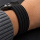 Tech-Protect Nylon Sport Strap for Apple Watch 44 / 45 / 46 / 49 mm - Black