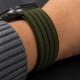Tech-Protect Nylon Sport Band for Apple Watch 44 / 45 / 46 / 49 mm - Dark Green