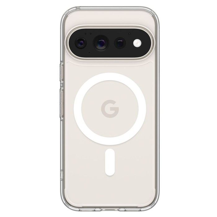 Spigen Ultra Hybrid Mag MagSafe Case for Google Pixel 11 Pro - Clear and White