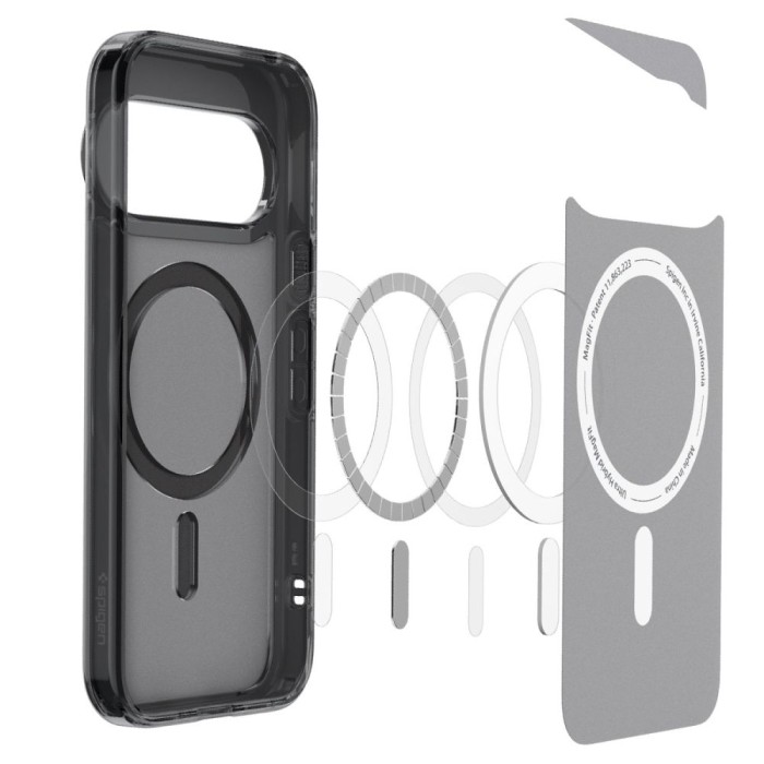 Spigen Ultra Hybrid Mag MagSafe Case for Google Pixel 11 Pro - Black and Gray