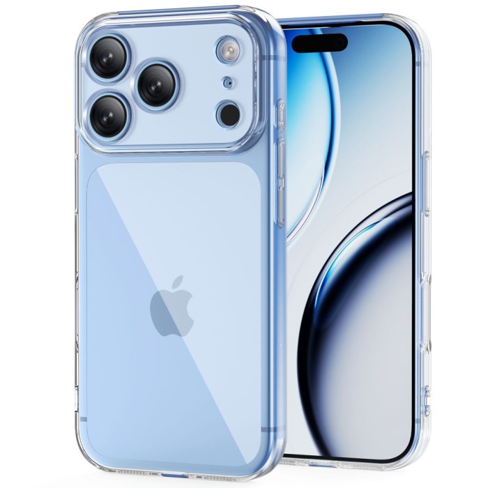 Tech-Protect FlexAir Case for iPhone 17 Pro / 18 Pro - Transparent