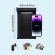 Fireproof RFID phone pouch OTN-27 with signal blocking 27x12.3 cm - black