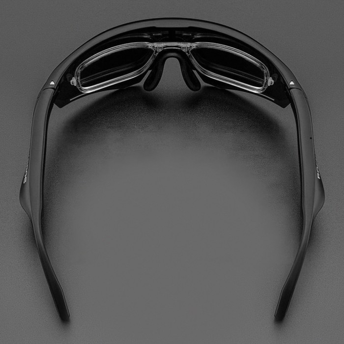 Rockbros SP-251 Polarized Cycling Glasses with Bluetooth Audio Kit - Black