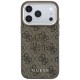 Guess 4G &amp;amp; Big Resin Logo Case for iPhone 17 Pro / 18 Pro - Brown
