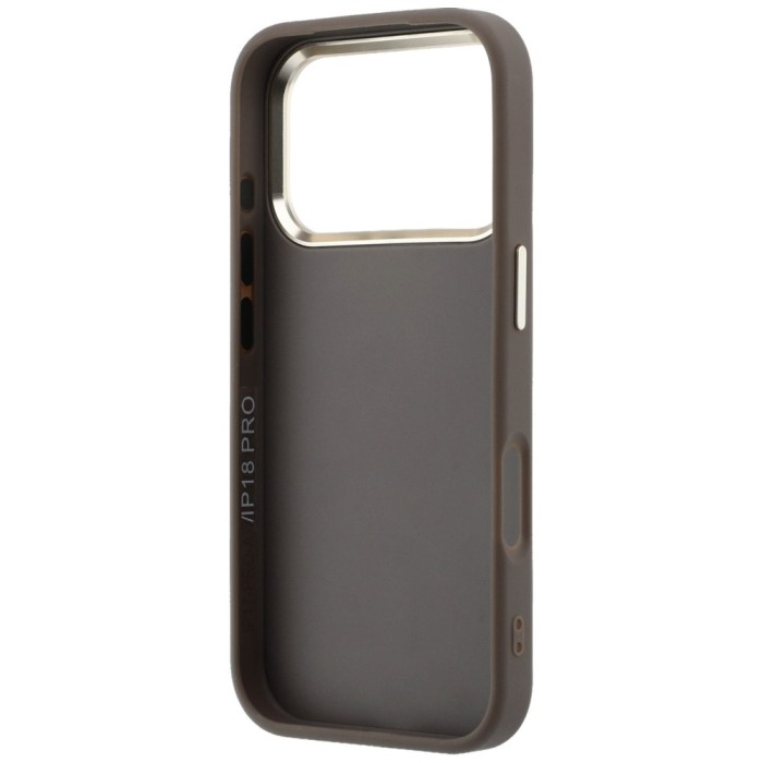 Guess 4G &amp;amp; Big Resin Logo Case for iPhone 17 Pro / 18 Pro - Brown