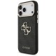 Guess 4G Big 4G Classic Logo Case for iPhone 17 Pro Max / 18 Pro Max - Black and Gold