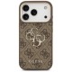 Guess 4G Big 4G Classic Logo Case for iPhone 17 Pro / 18 Pro - Brown and Gold
