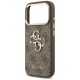 Guess 4G Big 4G Classic Logo Case for iPhone 17 Pro / 18 Pro - Brown and Gold