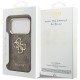 Guess 4G Big 4G Classic Logo Case for iPhone 17 Pro / 18 Pro - Brown and Gold