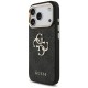 Guess 4G Big 4G Classic Logo Case for iPhone 17 Pro / 18 Pro - Black and Gold
