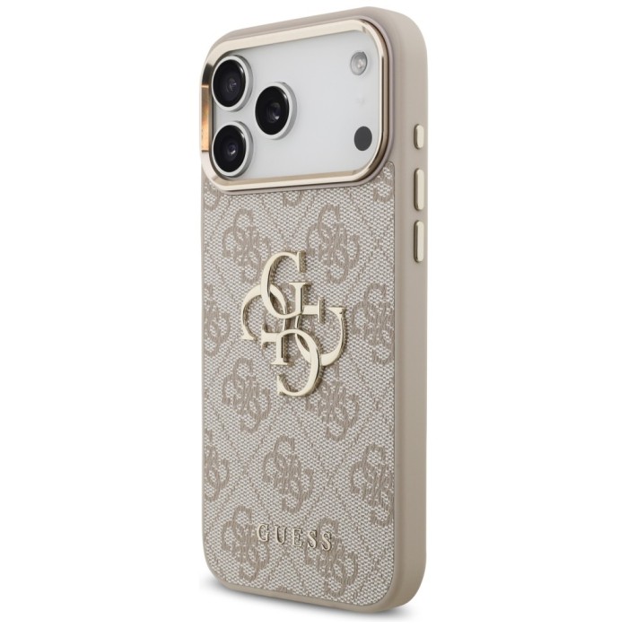 Guess 4G Big 4G Classic Logo Case for iPhone 17 Pro Max / 18 Pro Max - Rose Gold