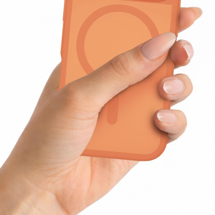 3mk Misty MagCase for iPhone 17 Pro/18 Pro - Orange