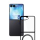 3mk Satin Armor Case+ Flip for Samsung Galaxy Z Flip 8 - transparent