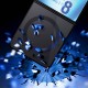 3mk Satin Armor Case+ Flip for Samsung Galaxy Z Flip 8 - transparent