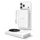 TECH-PROTECT PB40 LIFEMAG MAGSAFE POWER BANK 10000MAH 25W QI2.2 WHITE/SILVER