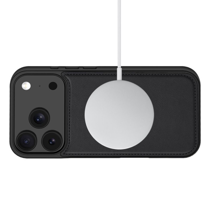 Tech-Protect Wallet MagSafe case for iPhone 17 Pro / 18 Pro - matte black