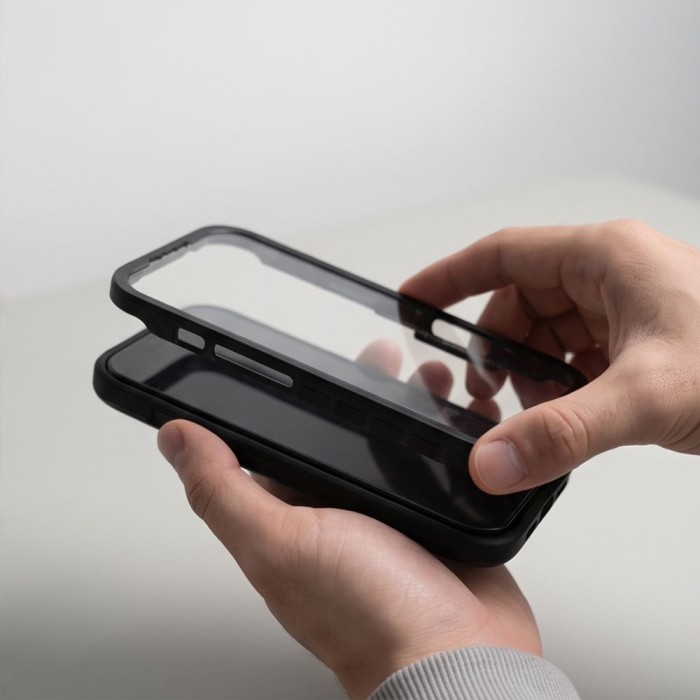 Tech-Protect Defense MagSafe Case for iPhone 17 Pro / 18 Pro - Matte Black