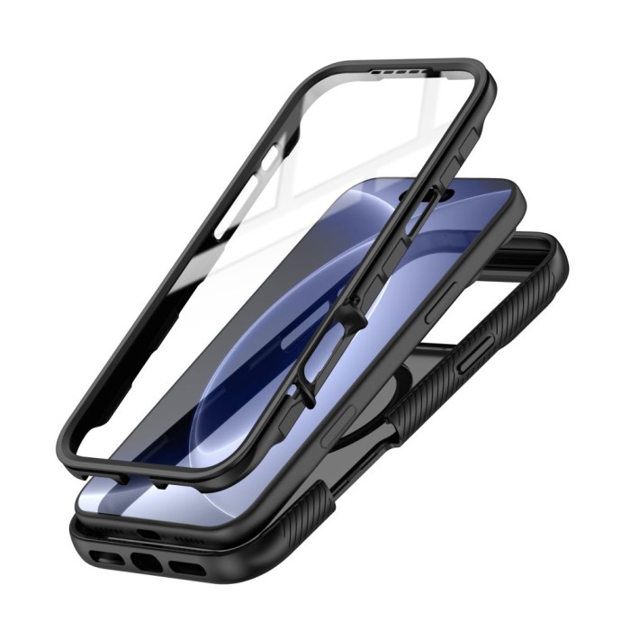 Tech-Protect Defense MagSafe Case for iPhone 17 Pro Max / 18 Pro Max - Matte Black