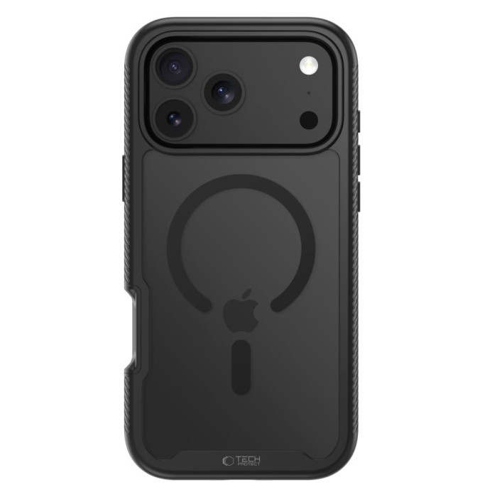 Tech-Protect Defense MagSafe Case for iPhone 17 Pro Max / 18 Pro Max - Matte Black