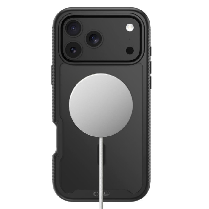 Tech-Protect Defense MagSafe Case for iPhone 17 Pro Max / 18 Pro Max - Matte Black