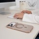Tech-Protect MagZero MagSafe case for iPhone 17 Pro / 18 Pro - brown matte