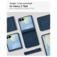 Spigen AirSkin Aramid MagFit MagSafe Case for Samsung Galaxy Z Flip 8 - Navy Blue
