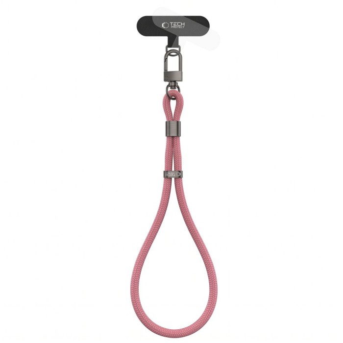 Tech-Protect C11S Rope Wrist Strap for Phone - Pink