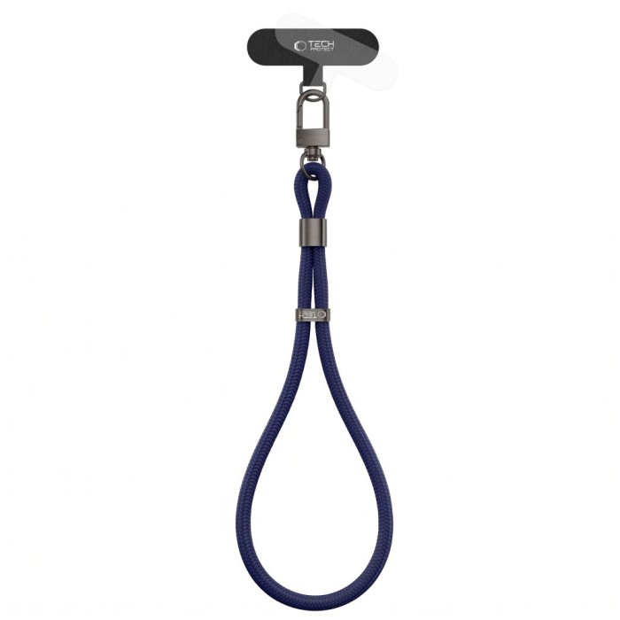 Tech-Protect C11S Rope Wrist Strap for Phone - Navy Blue