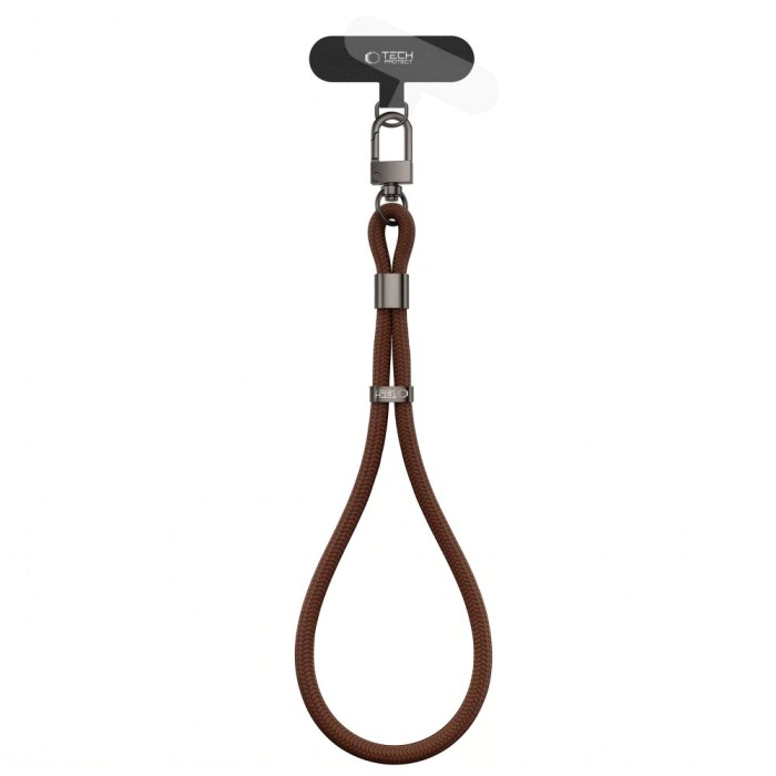 Tech-Protect C11S Rope Wrist Strap for Phone - Brown