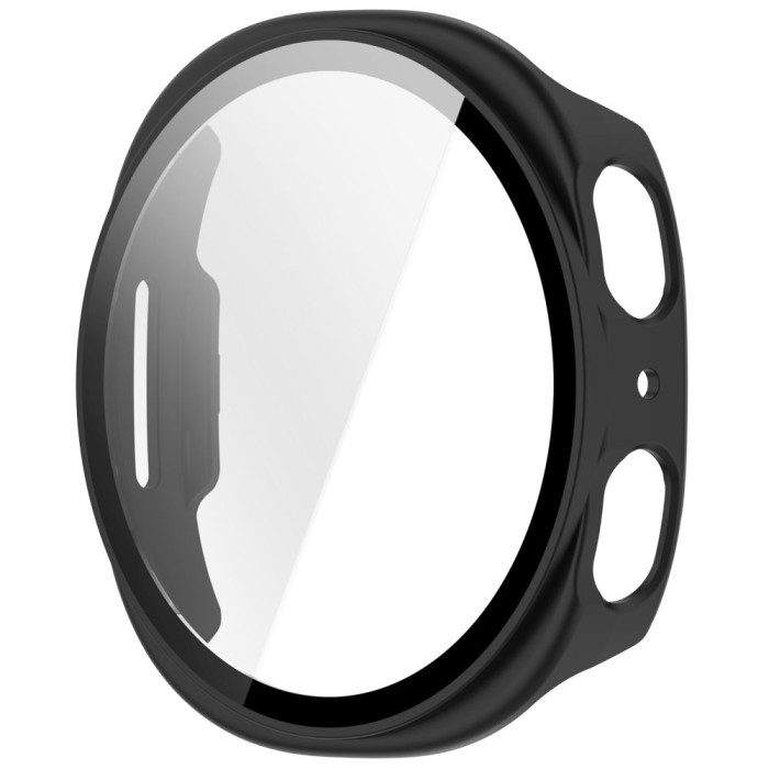 Tech-Protect Defense 2-Pack Case for Samsung Galaxy Watch 44mm - Clear Matte Black